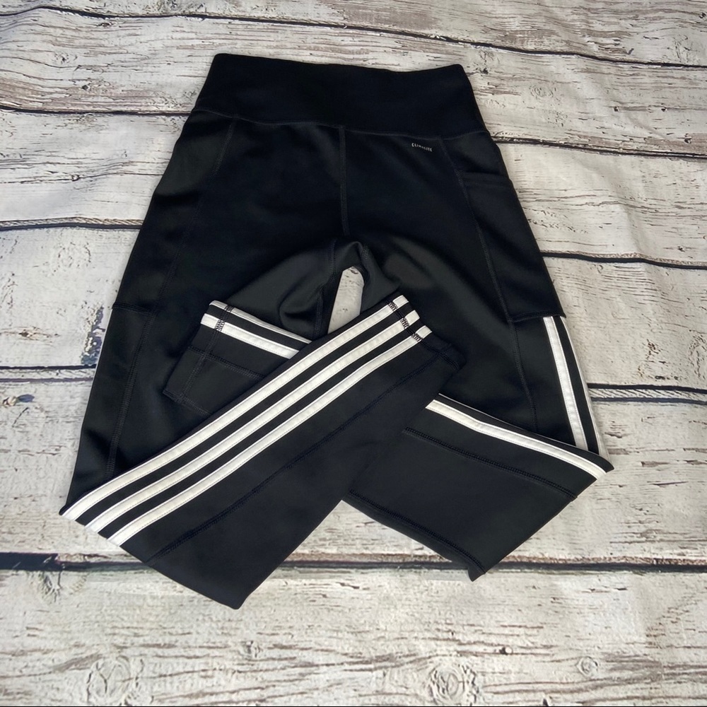 Adidas Climalite Black Leggings Size S